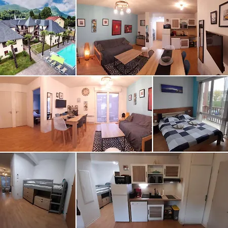 Apartment De L'isard Bleu, Dans De Tourisme 3 Etoiles Lourdes